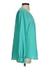 Staccato 100% Polyester Teal Long Sleeve Blouse Size S - photo 4