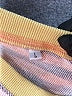 Unbranded Stripes Orange Pullover Sweater Size L - photo 7