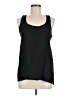 Soprano 100% Polyester Black Sleeveless Top Size M - photo 1