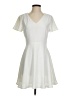Altar'd State 100% Polyester Solid Ivory Casual Dress Size S - photo 1