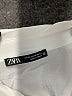 Zara Ivory Long Sleeve Blouse Size XS - photo 7
