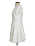 Altar'd State 100% Polyester Solid Ivory Casual Dress Size S - photo 5
