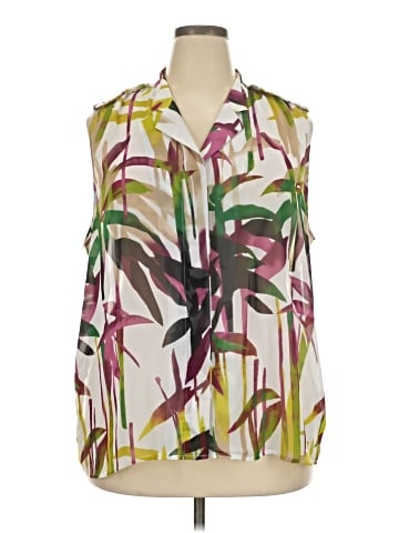 Worthington Sleeveless Blouse (view 1)