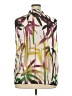 Worthington 100% Polyester Tropical Green Sleeveless Blouse Size 3X - photo 2