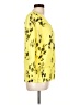 Vince Camuto 100% Polyester Yellow 3/4 Sleeve Blouse Size L - photo 4