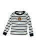 Gymboree 100% Cotton Stripes Blue Long Sleeve T-Shirt Size 4 - photo 1