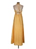 Unbranded 100% Polyester Yellow Casual Dress Size S - photo 2
