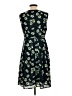 ROMY 100% Polyester Floral Green Cocktail Dress Size L - photo 2