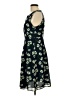 ROMY 100% Polyester Floral Green Cocktail Dress Size L - photo 5