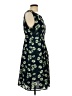 ROMY 100% Polyester Floral Green Cocktail Dress Size L - photo 4