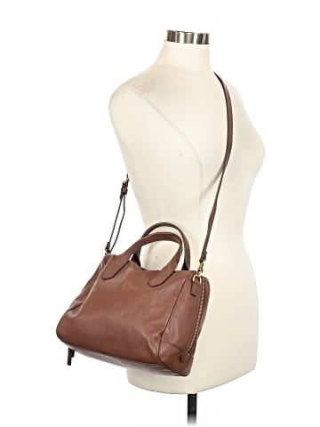 Fossil Leather Satchel (view 2)