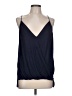 Bailey 44 Blue Sleeveless Blouse Size L - photo 1
