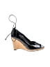 Donald J Pliner Black Wedges Size 8 1/2 - photo 1