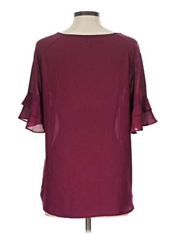 Worthington Short Sleeve Blouse (view 2)