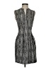 L'Agence Tweed Gray Black Cocktail Dress Size 4 - photo 1