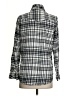 Forever 21 Plaid Gray Long Sleeve Button-Down Shirt Size S - photo 2