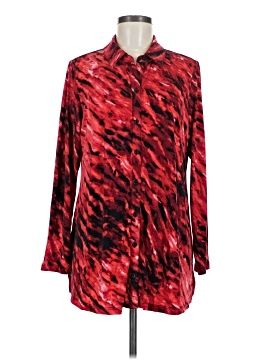 Susan Graver Long Sleeve Blouse
