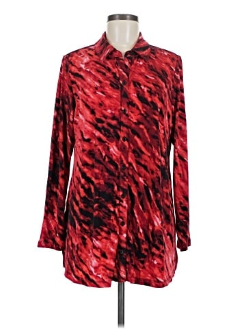 Susan Graver Long Sleeve Blouse (view 1)