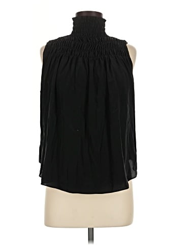 FRAME Sleeveless Silk Top (view 1)