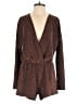 American Apparel Tweed Brown Romper Size M - photo 1