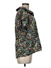 Tish Cox Floral Black Short Sleeve Blouse Size M - photo 4