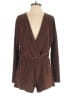American Apparel Tweed Brown Romper Size M - photo 1