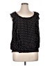 Elle 100% Polyester Polka Dots Black 3/4 Sleeve Blouse Size XL - photo 1
