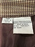 Unbranded 100% Polyester Houndstooth Brown Formal Skirt Size 14 (petite) - photo 4