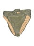 DAZY Tweed Gold Swimsuit Bottoms Size L (estimated) - photo 1