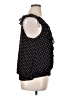 Elle 100% Polyester Polka Dots Black 3/4 Sleeve Blouse Size XL - photo 4
