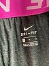 Nike 100% Polyester Gray Athletic Shorts Size S - photo 3