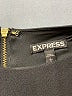 Express Solid Black Casual Dress Size L - photo 7