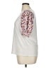 CeCe White Short Sleeve Top Size XL - photo 5