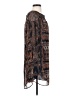 Veronica M. 100% Polyester Paisley Brown Casual Dress Size S - photo 4