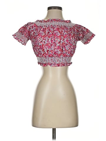 Liberty Art Fabrics for J.Crew Short Sleeve Blouse (view 1)