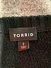 Torrid Black Long Sleeve Blouse Size 2X Plus (2) - photo 7