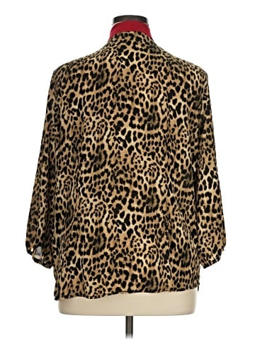 New York & Company 3/4 Sleeve Blouse (view 2)