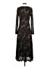 Calvin Klein Paisley Black Cocktail Dress Size XS - photo 2