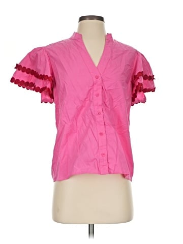 Flying Tomato Short Sleeve Blouse (view 1)
