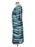 Connected Apparel Graphic Teal Casual Dress Size 12 - photo 5