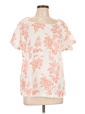 Liz Claiborne Short Sleeve Blouse (view 1)