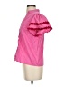 Flying Tomato Pink Short Sleeve Blouse Size S - photo 5