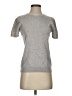 Charter Club Gray Short Sleeve Top Size S - photo 1