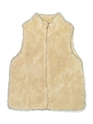 Lands' End Faux Fur Vest (view 1)