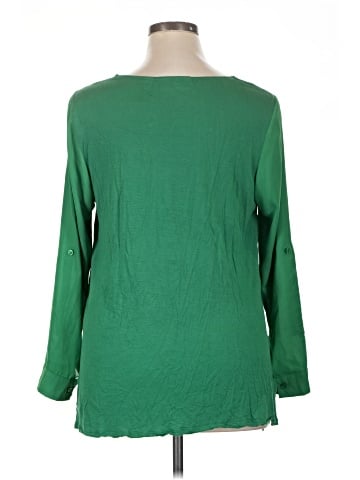 INC International Concepts 3/4 Sleeve Blouse (view 2)