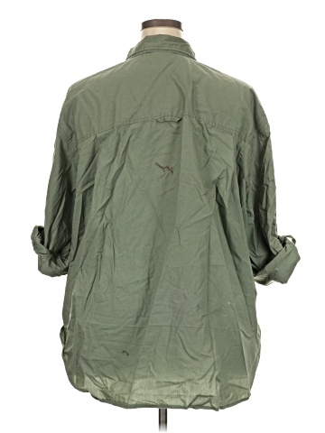 Gloria Vanderbilt 3/4 Sleeve Button-Down Shirt (view 2)