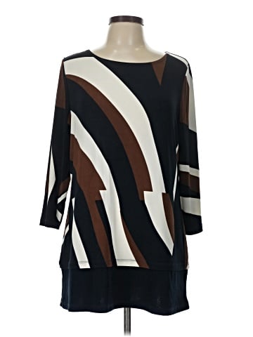 Travelers by Chico's 3/4 Sleeve Blouse (view 1)