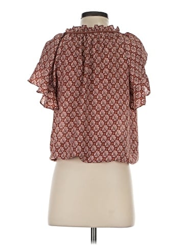 Max Studio Short Sleeve Blouse (view 2)