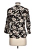 Fun2Fun Floral Black 3/4 Sleeve Blouse Size L - photo 2