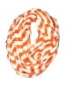 Unbranded Chevron-herringbone Orange Scarf One size - photo 1
